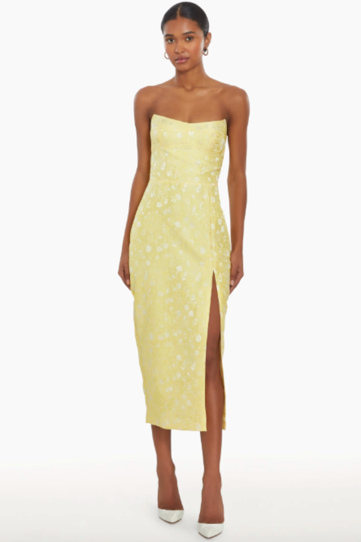 Darcie Midi Dress by Amanda Uprichard - RENTAL – The Fitzroy