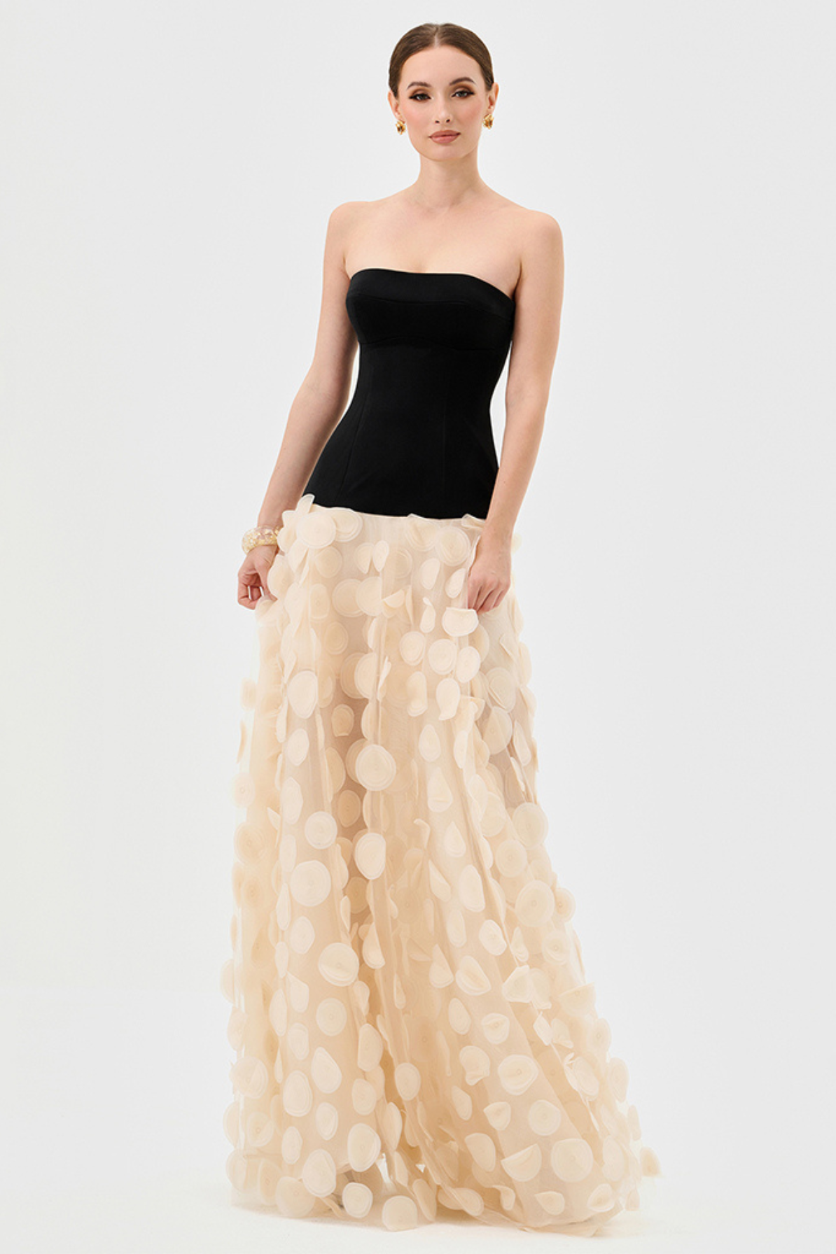 bariano full maxi dress Keira Strapless Maxi Dress by Bariano