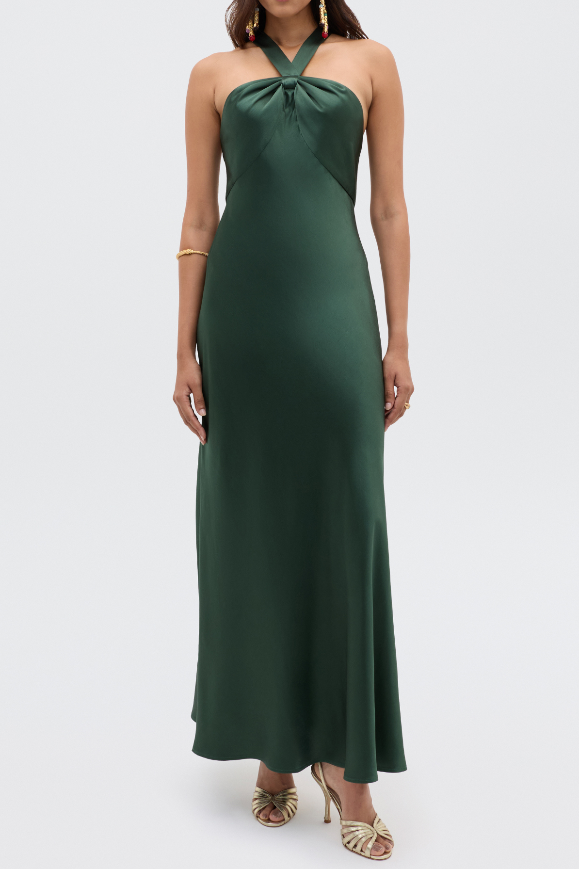 Losanna Satin Gown by Rixo London