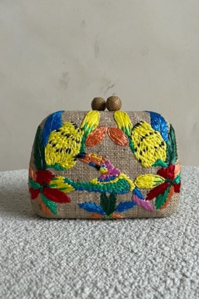 Havana Embroidered Bag by Serpui - RENTAL