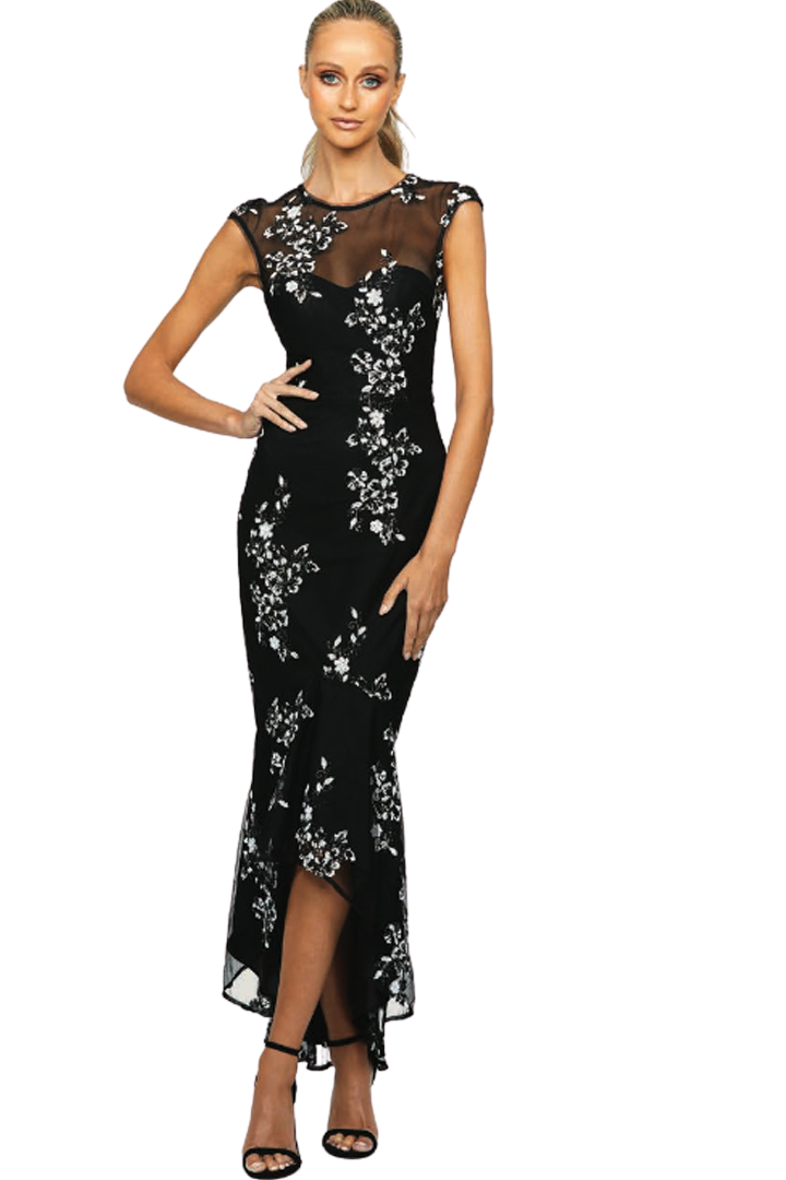 Bariano midi dress hot sale