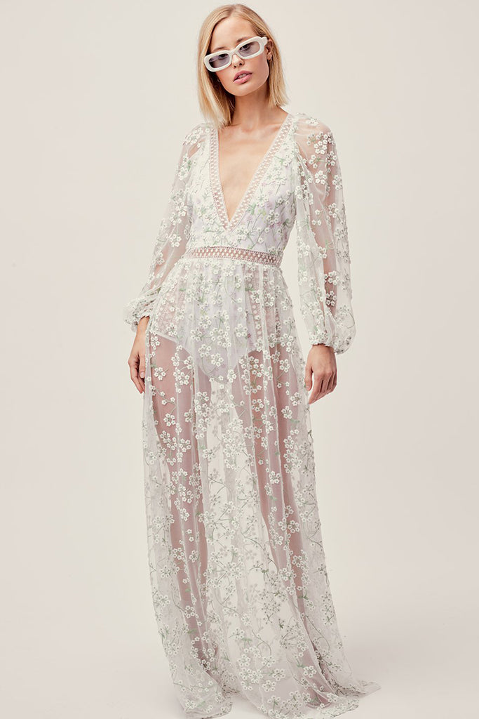 Eclair Maxi by For Love and Lemons - RENTAL – The Fitzroy