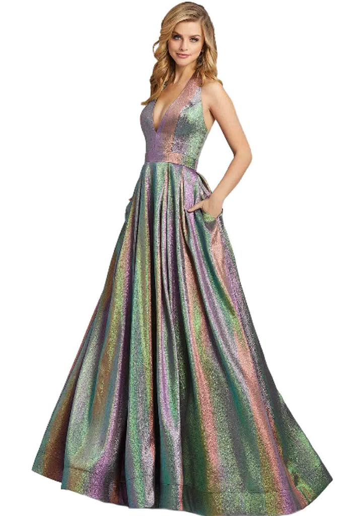 slim fit dress slacks Twilight Sparkle Gala Maxi Dress – JULO main image 0
