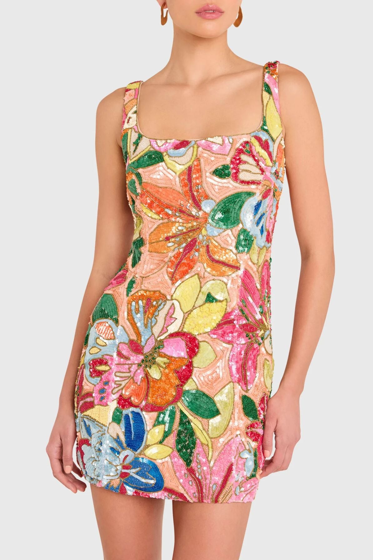 Augustine Beaded Mini Dress by Amanda Uprichard - RENTAL