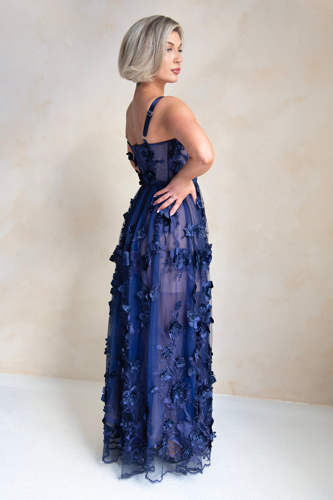 Anastasia Navy Gown by Bronx and Banco - RENTAL The Fitzroy Anastasia Navy Gown by Bronx and Banco - RENTAL The Fitzroy