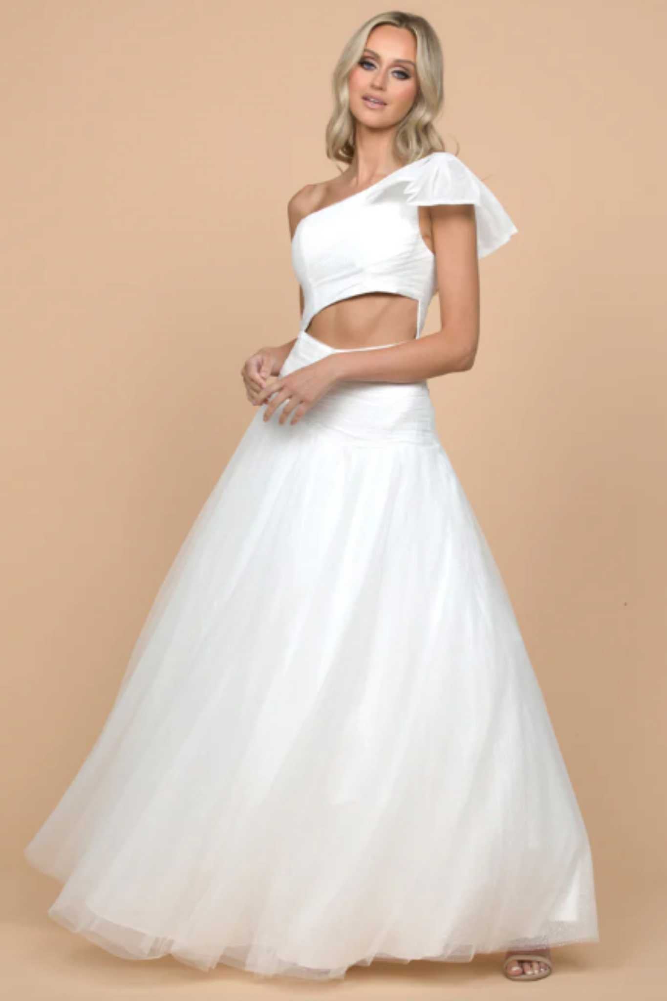 Odette Cut Out Gown by Bariano - RENTAL