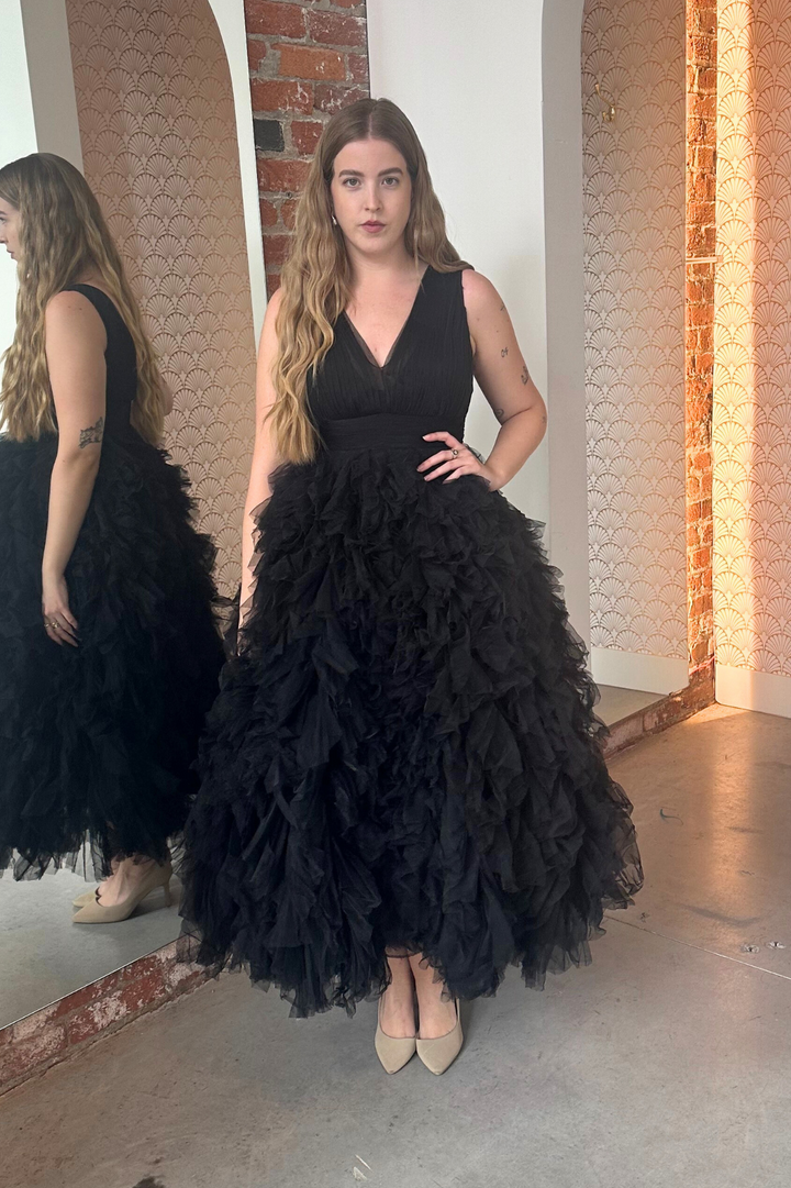 Bewitched Tulle Dress by Mac Duggal - RENTAL – The Fitzroy Bewitched Tulle Dress by Mac Duggal - RENTAL – The Fitzroy
