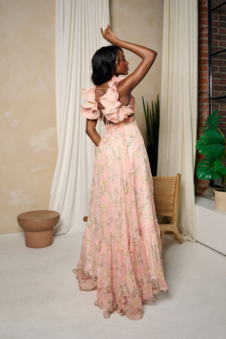 Barcelona Gown in Soft Pink by Mac Duggal - RENTAL – The Fitzroy