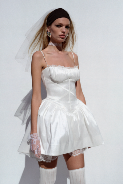 Eve Mini Dress by For Love and Lemons - RENTAL