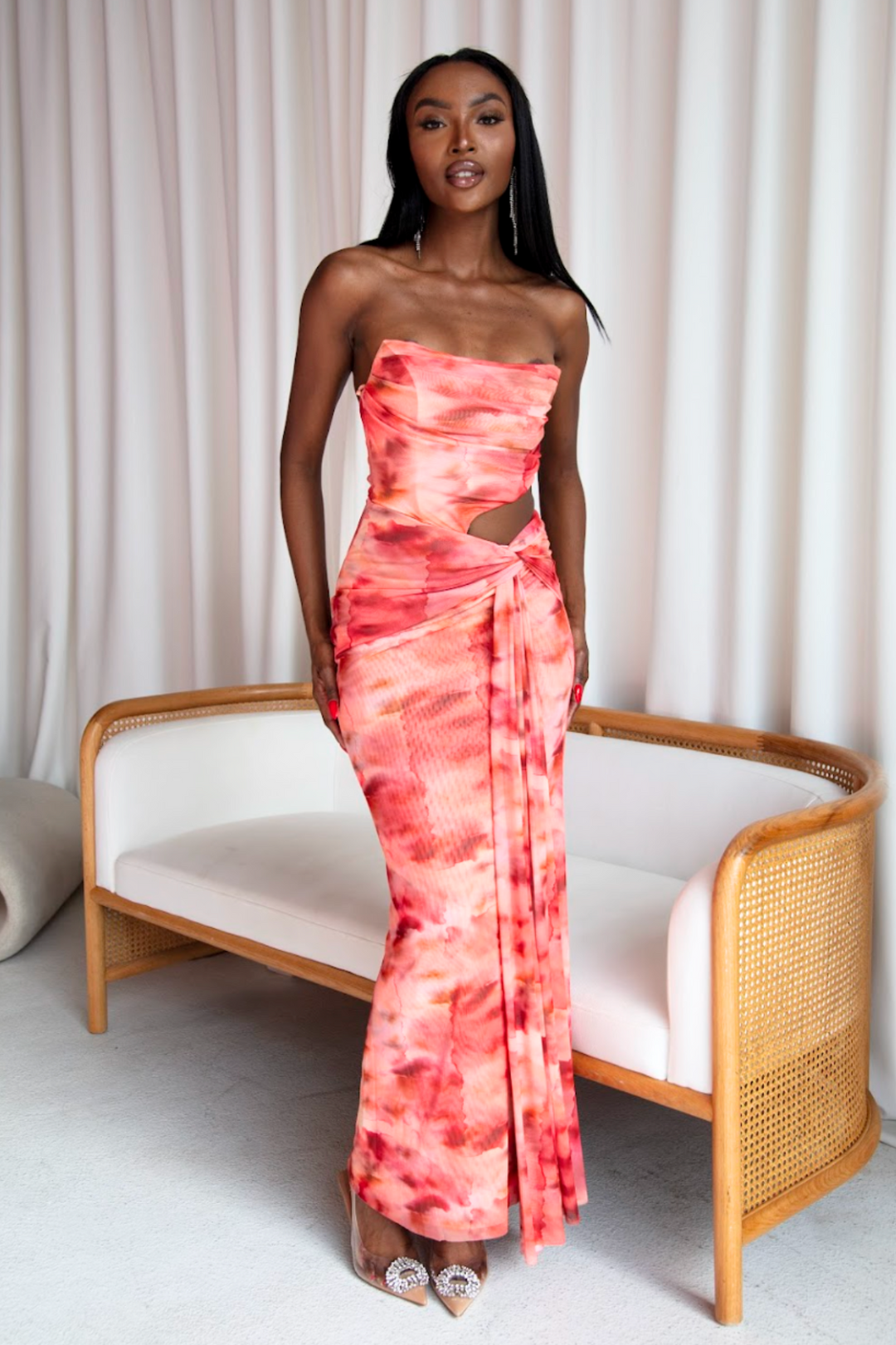 Lea Fleur Ruffled Dress 新品・ハンガー・タグ付 Fleur Dress by Lexi - RENTAL – The Fitzroy