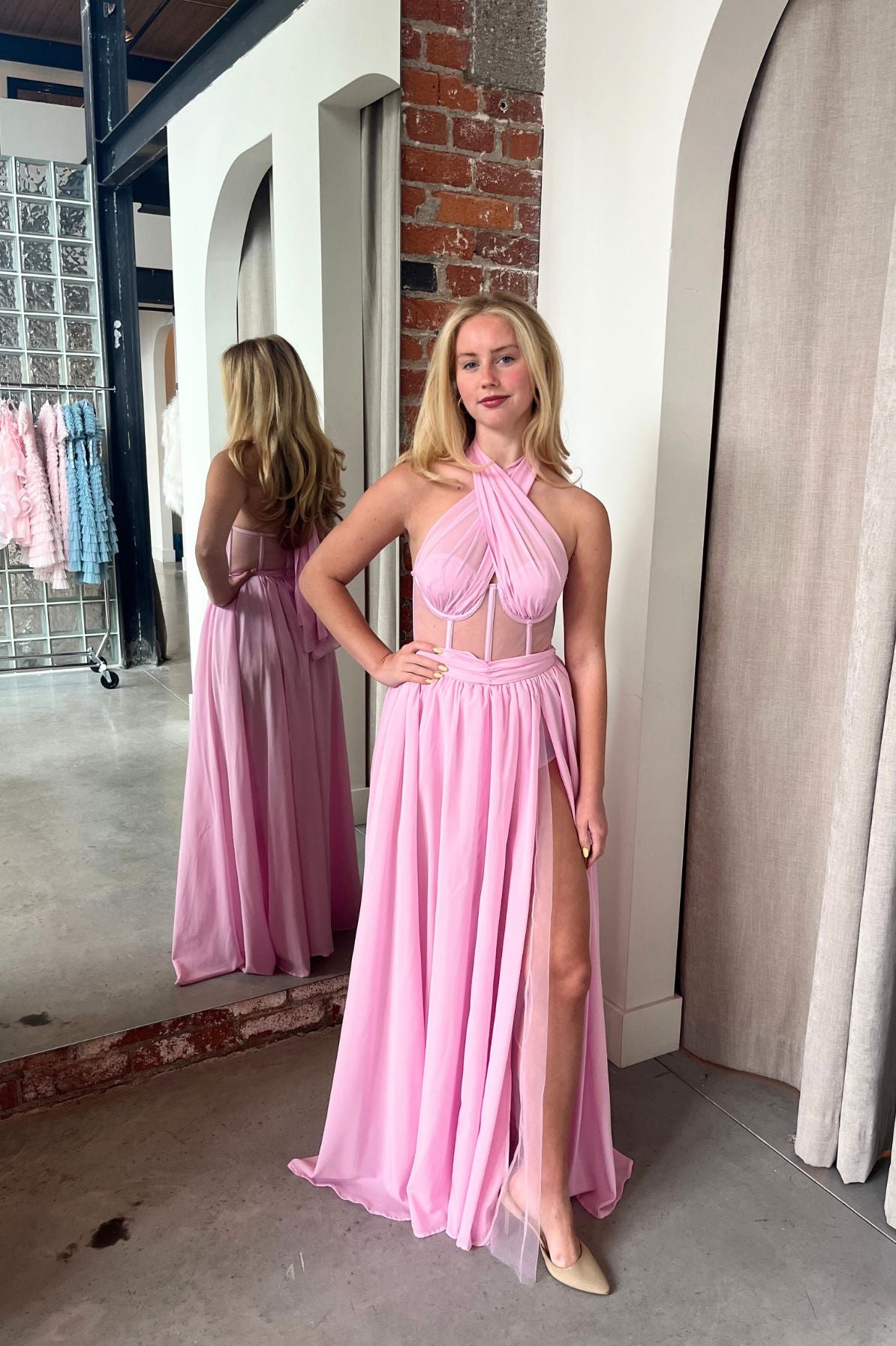 Anya Gown by For Love and Lemons - RENTAL