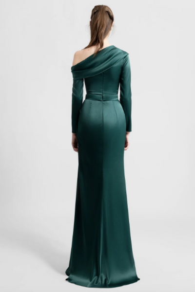 Salazar Draped Gown by Gemy Maalouf - RENTAL