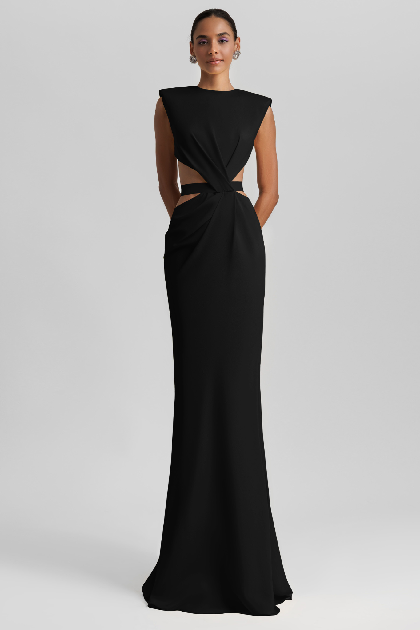 Quinn Gown in Black by Gemy Maalouf - RENTAL