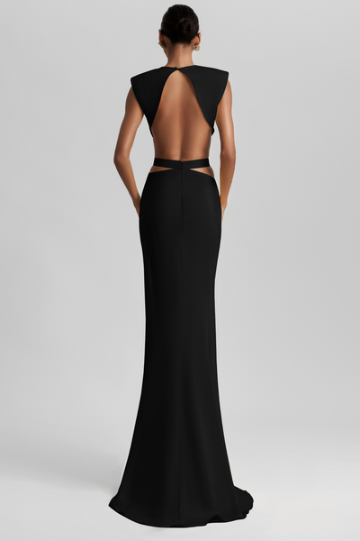 Quinn Gown in Black by Gemy Maalouf - RENTAL