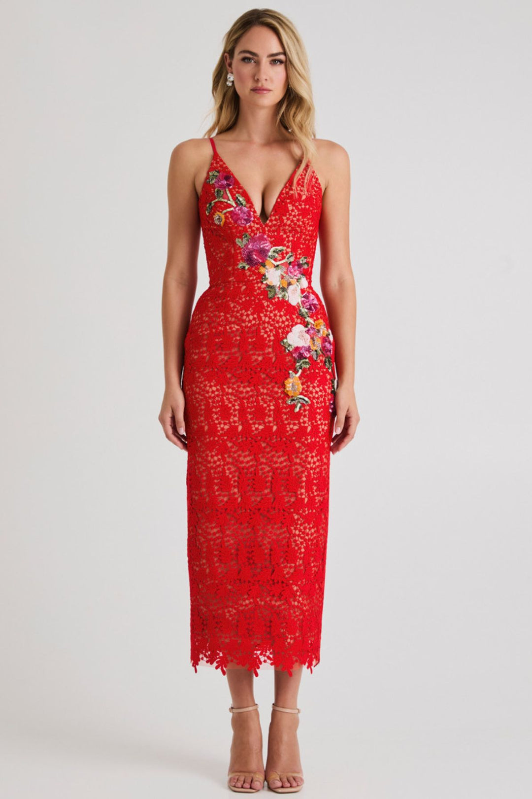 Martine Midi Dress by HELSI