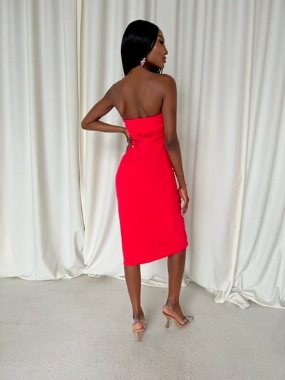 Shiran Dress in Bright Pink by Amanda Uprichard - RENTAL