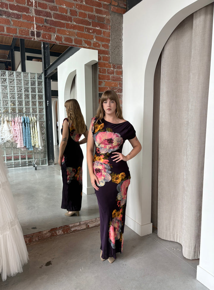 fitted lace wedding dress Elroy Maxi Dress by Amanda Uprichard