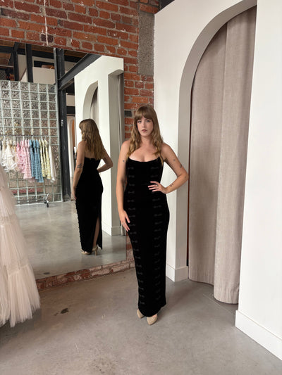 Vesper Velvet Gown by Sau Lee (Petite Length) - RENTAL