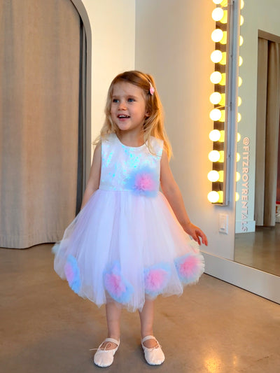 The Penny Pom Pom - Children's Designer Dress by Narces - RENTAL