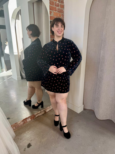 Calla Mini Dress by Rixo London - RENTAL