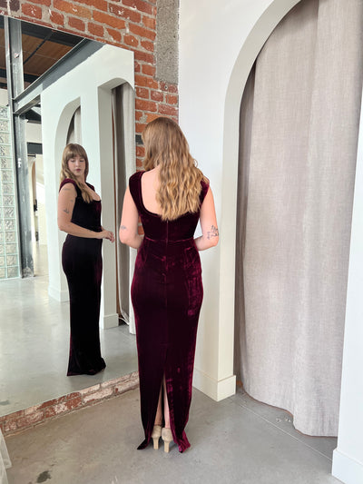 Brooke Velvet Gown by Sau Lee - RENTAL