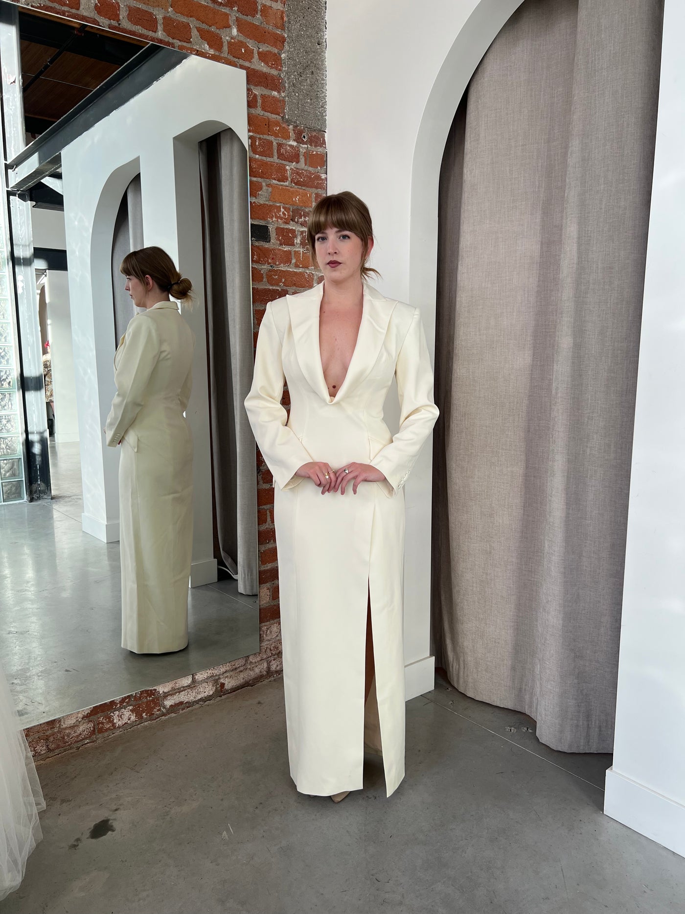 Sylvia Suiting Gown by Et Ochs - RENTAL