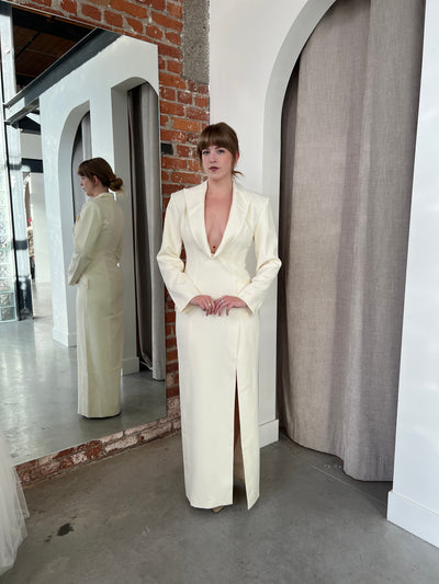 Sylvia Suiting Gown by Et Ochs - RENTAL