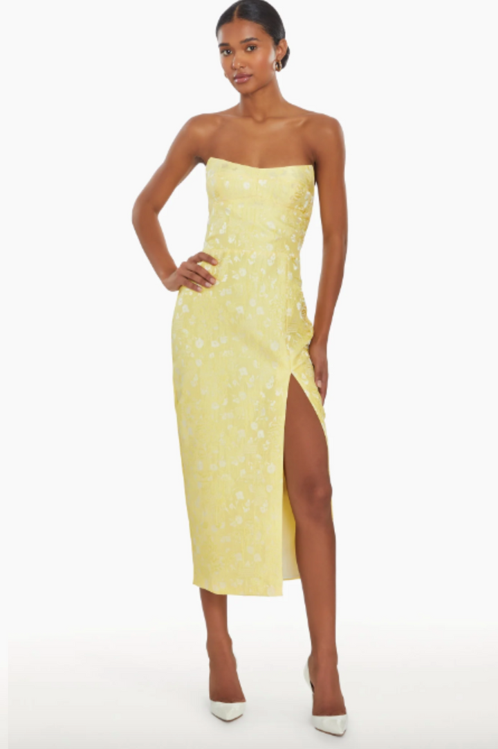 Darcie Midi Dress by Amanda Uprichard - RENTAL – The Fitzroy