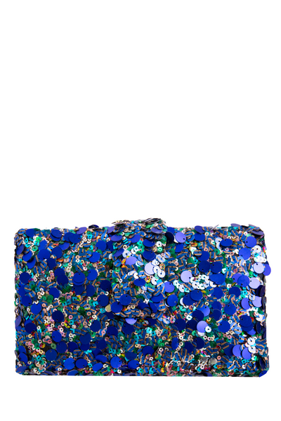 Peacock Beaded Clutch by Simitri Designs - RENTAL