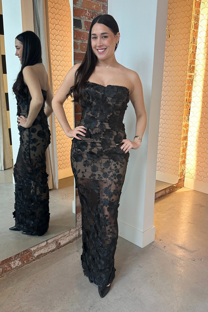 Jasmine Noir Gown by Bronx and Banco – The Fitzroy