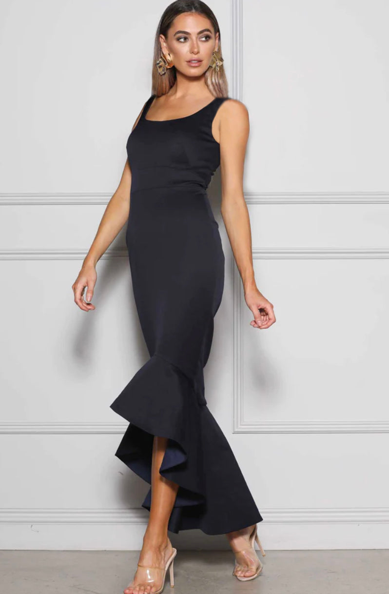 Josie Gown in Navy by Elle Zeitoune - RENTAL