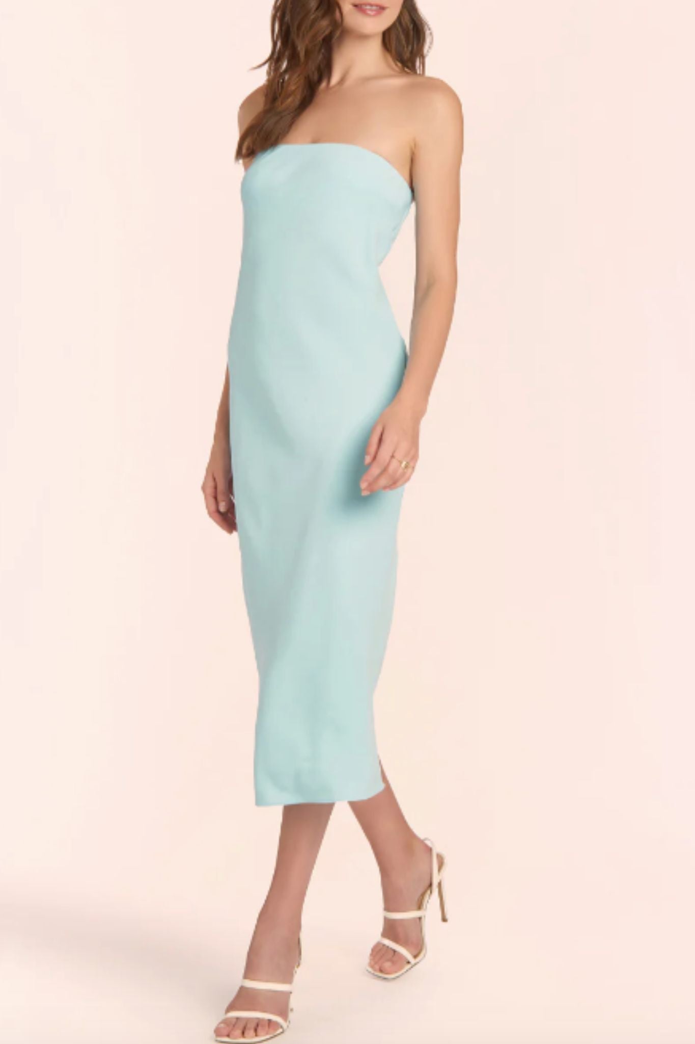 Shiran Dress in Light Blue by Amanda Uprichard - FINAL SALE