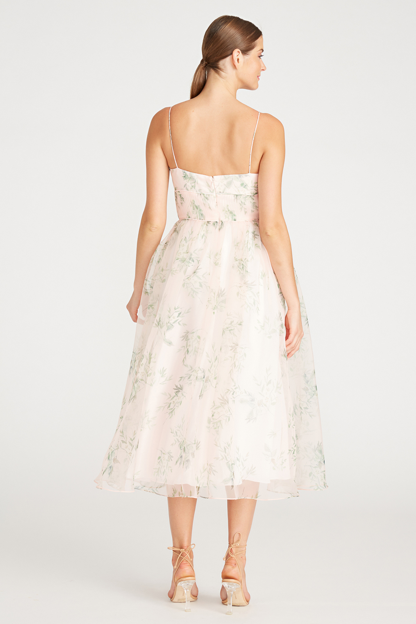 ml monique lhuillier floral organza dress ml Monique Lhuillier Floral Off The Shoulder Organza Ballgown In Black