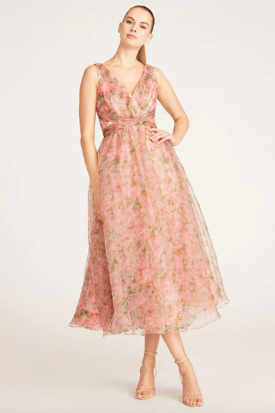 Elaine Tea Length Dress by Theia Couture - RENTAL