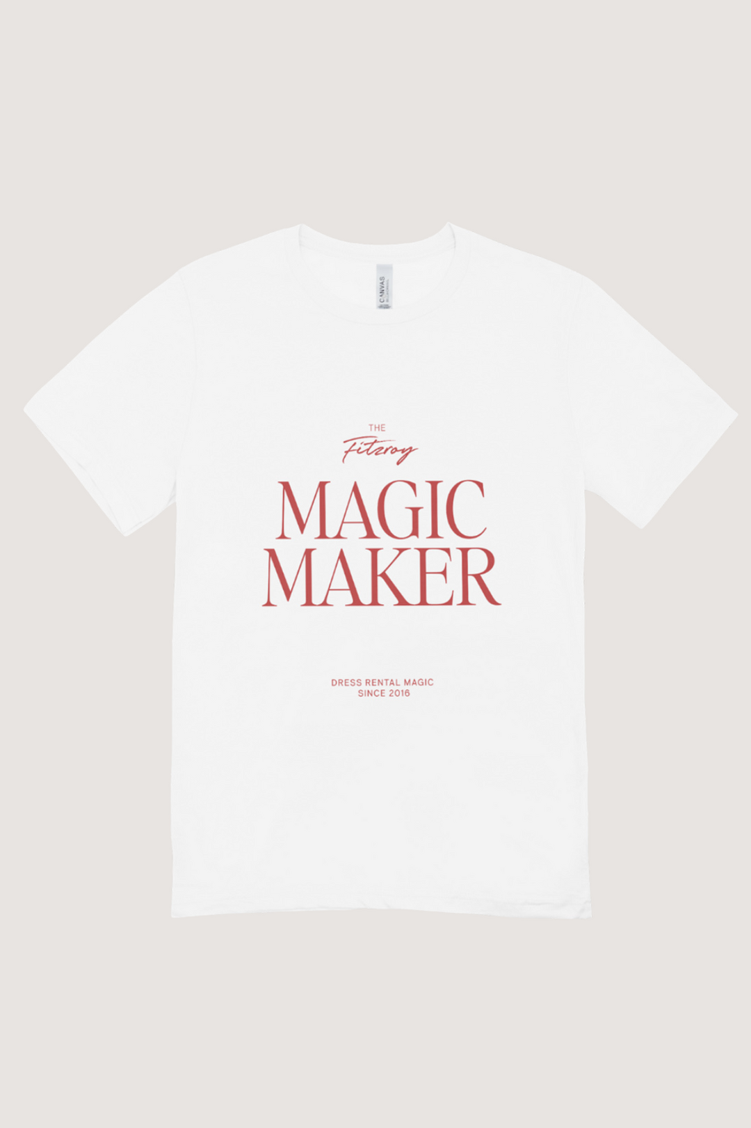 Limited Edition Magic Maker T Shirt in White The Fitzroy