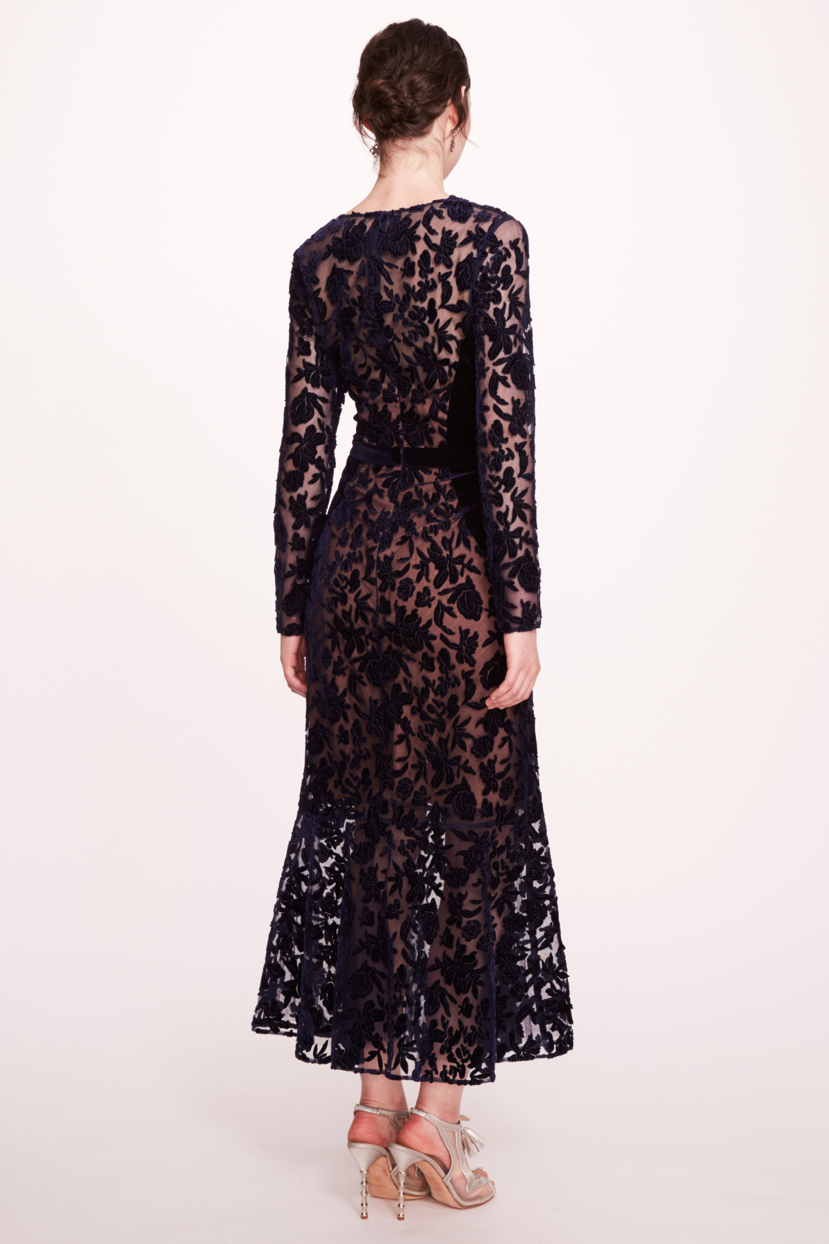 Vera Velvet Dress by Marchesa Notte - RENTAL The Fitzroy Vera Velvet Dress by Marchesa Notte - RENTAL The Fitzroy