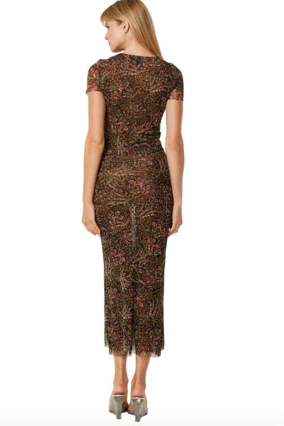 Vanessa Mesh Midi Dress by MISA Los Angeles - RENTAL