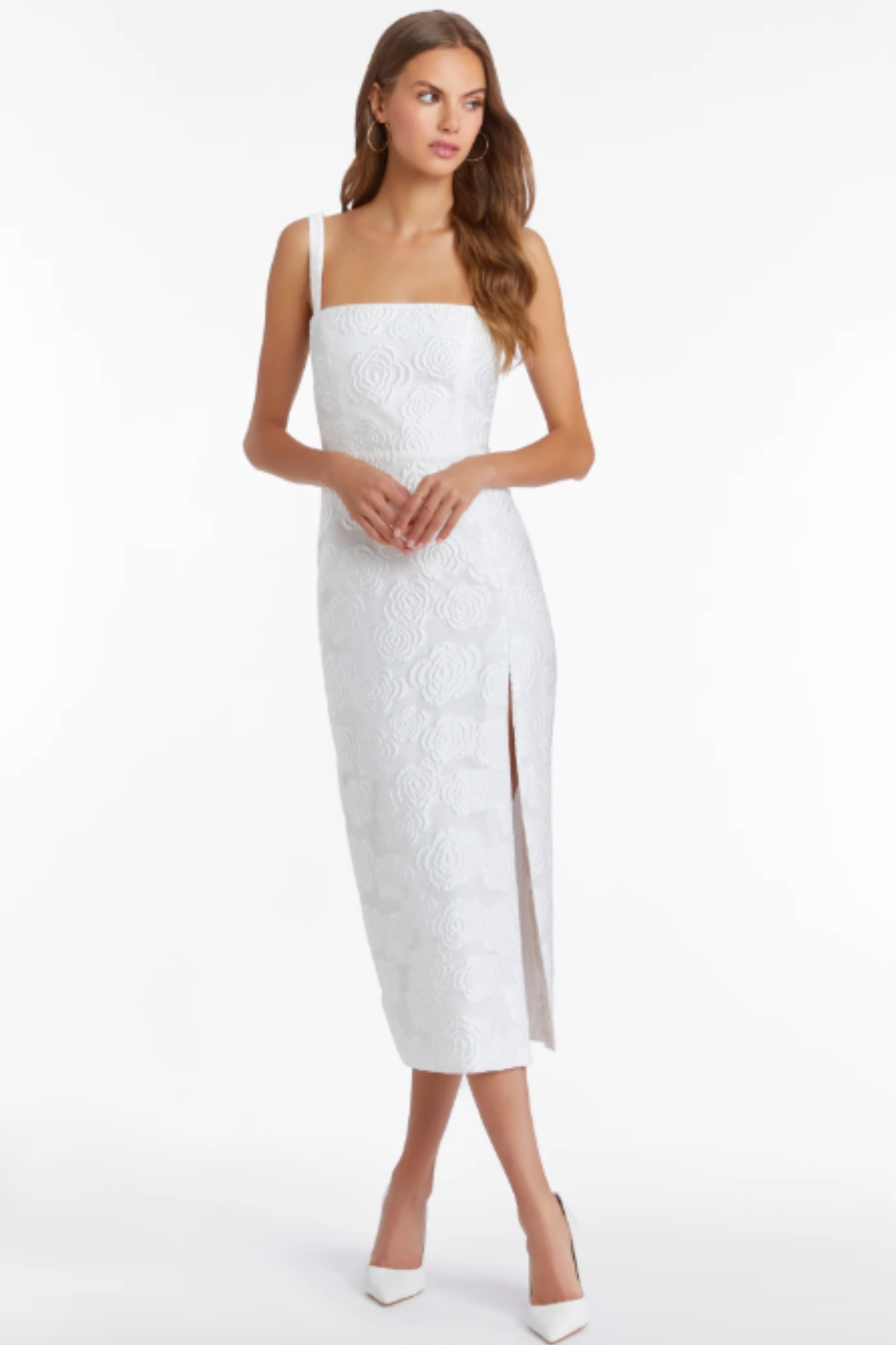 Sadie Midi Dress by Amanda Uprichard - RENTAL