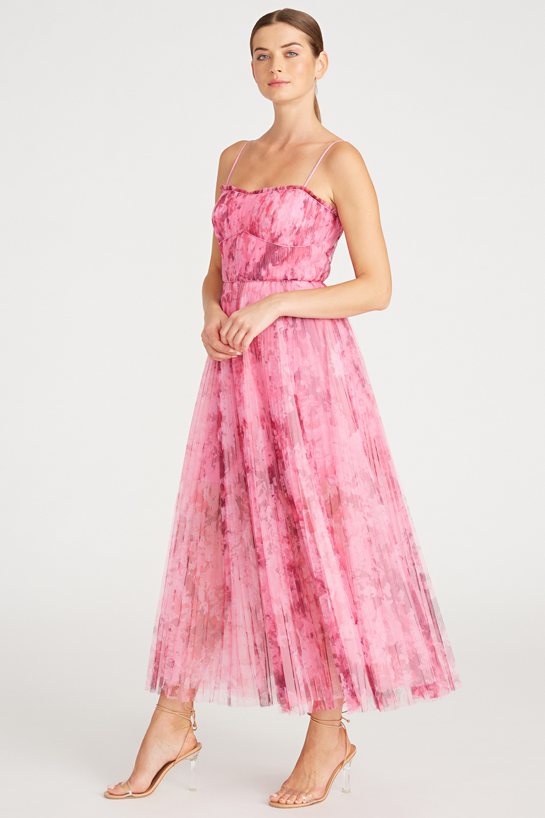 Marjorie Midi Dress by ML Monique Lhuillier - RENTAL – The Fitzroy