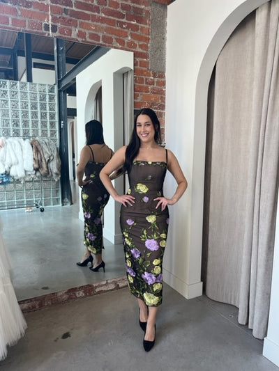 Aster Midi Dress by HELSI - RENTAL