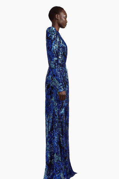 Jac Sequin Gown by Narces - RENTAL