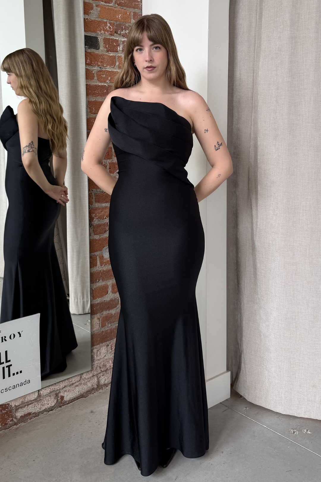 rent birthday dress Alchemy" Black Couture Rental Gown
