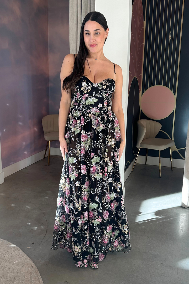 Night Fairy Embroidered Maxi Dress by For Love and Lemons - RENTAL The Fitzroy Night Fairy Embroidered Maxi Dress by For Love and Lemons - RENTAL The Fitzroy