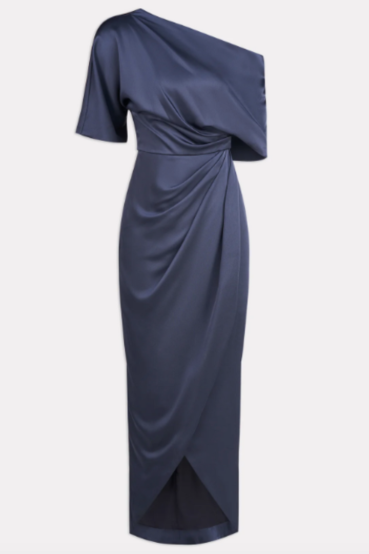 strapless open back dress Pleated Bodice Maxi – Cenia New York main image 1