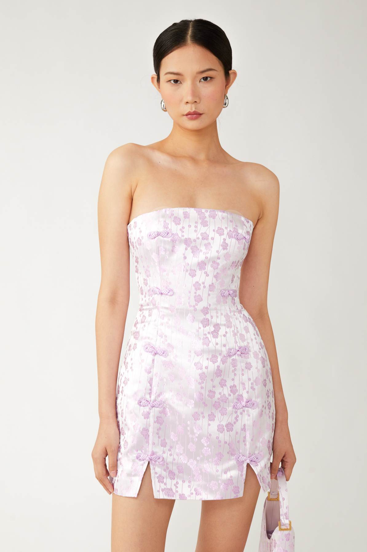 sau lee jenny strapless mini dress SAU LEE Jenny Dress in Golden Yellow