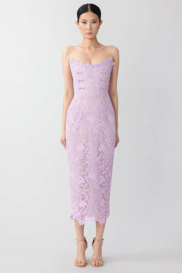 Rochelle Dress by Sau Lee - Garden Party Wedding Guest Dress Rental