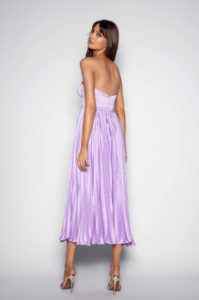 Milan Dress in Lavender by Elle Zeitoune - RENTAL