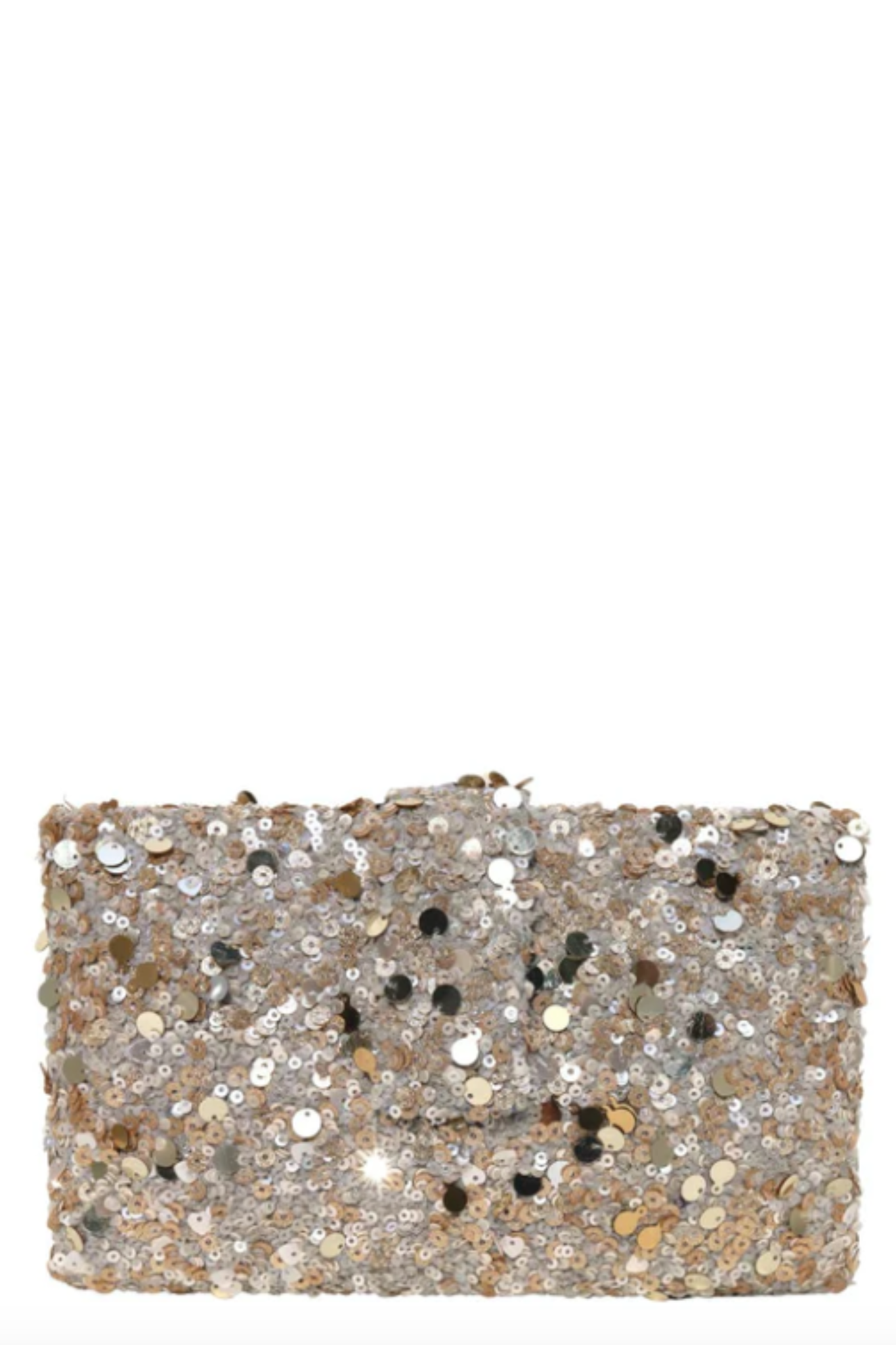 Champagne Beaded Clutch by Simitri Designs - RENTAL
