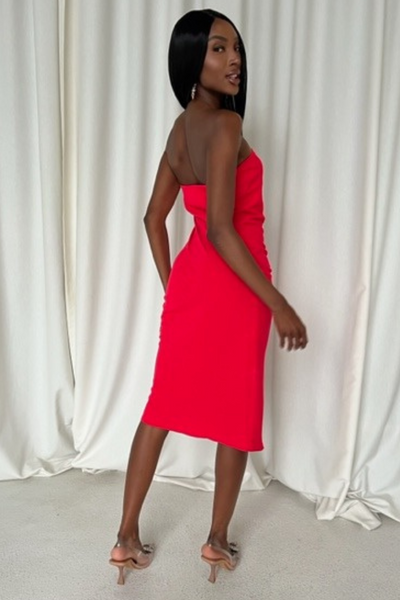 Shiran Dress in Bright Pink by Amanda Uprichard - RENTAL
