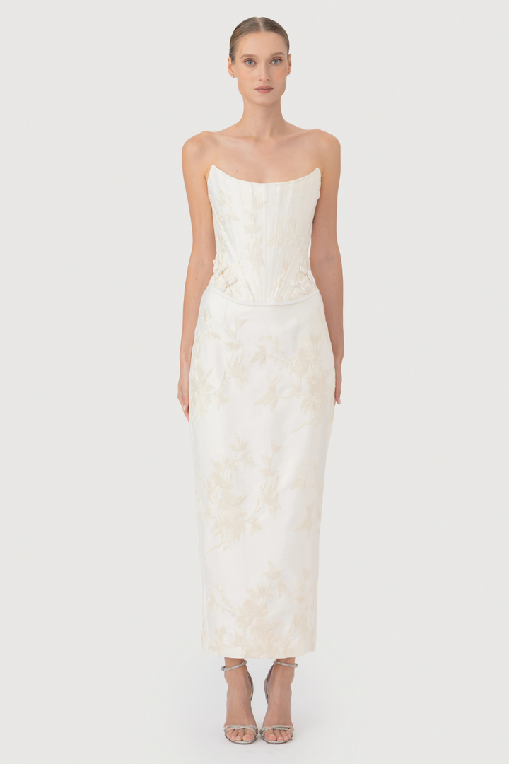 Orion Corset Two Piece by Sau Lee - Petite Bridal Dress Rental